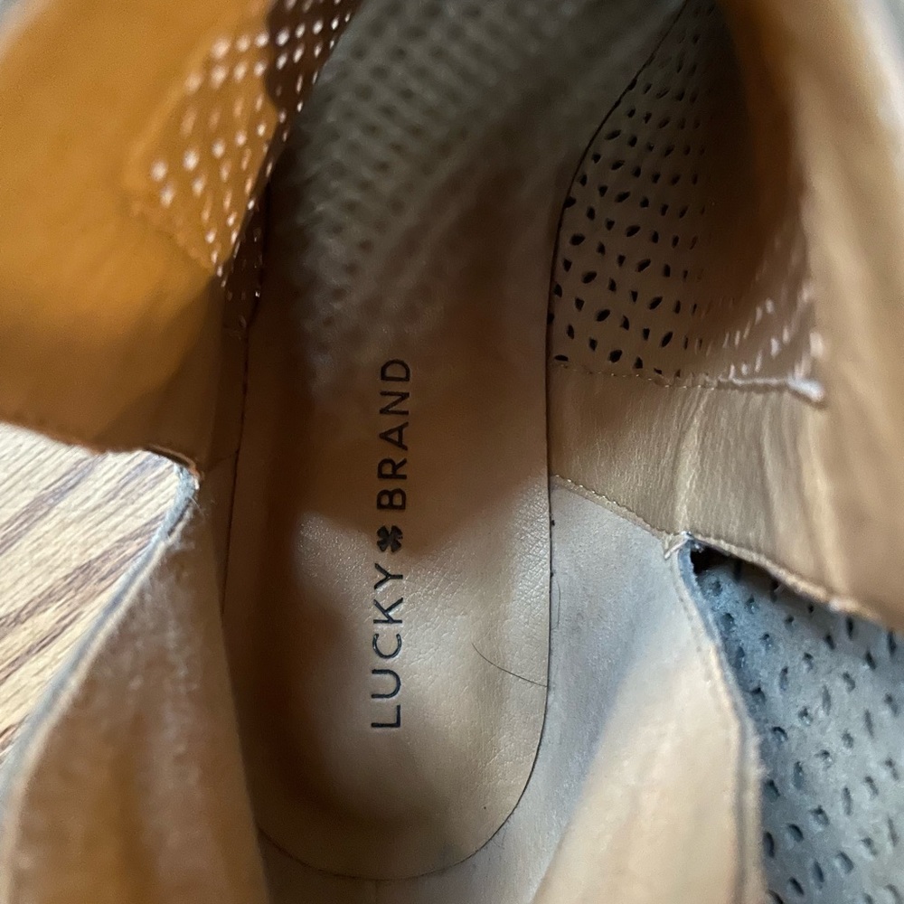 Lucky Brand Tan Booties - Picture 3 of 4